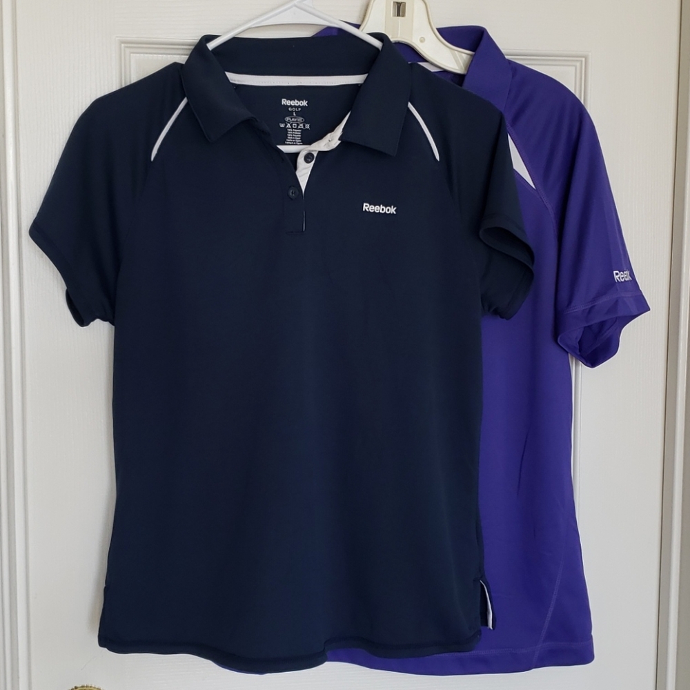 Pair of Reebok Golf Polos